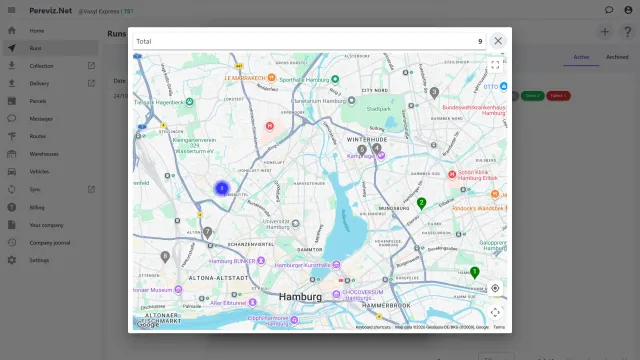 Run map on a computer