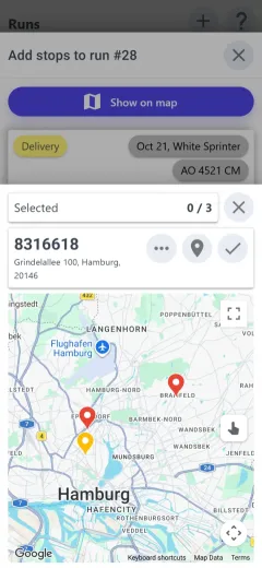 Adding on the map